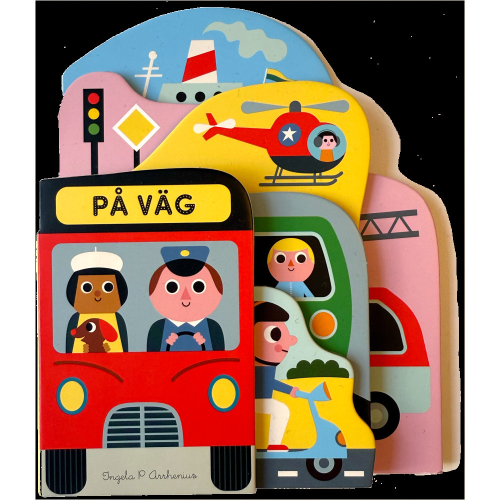 Produktbild för På väg (bok, board book)