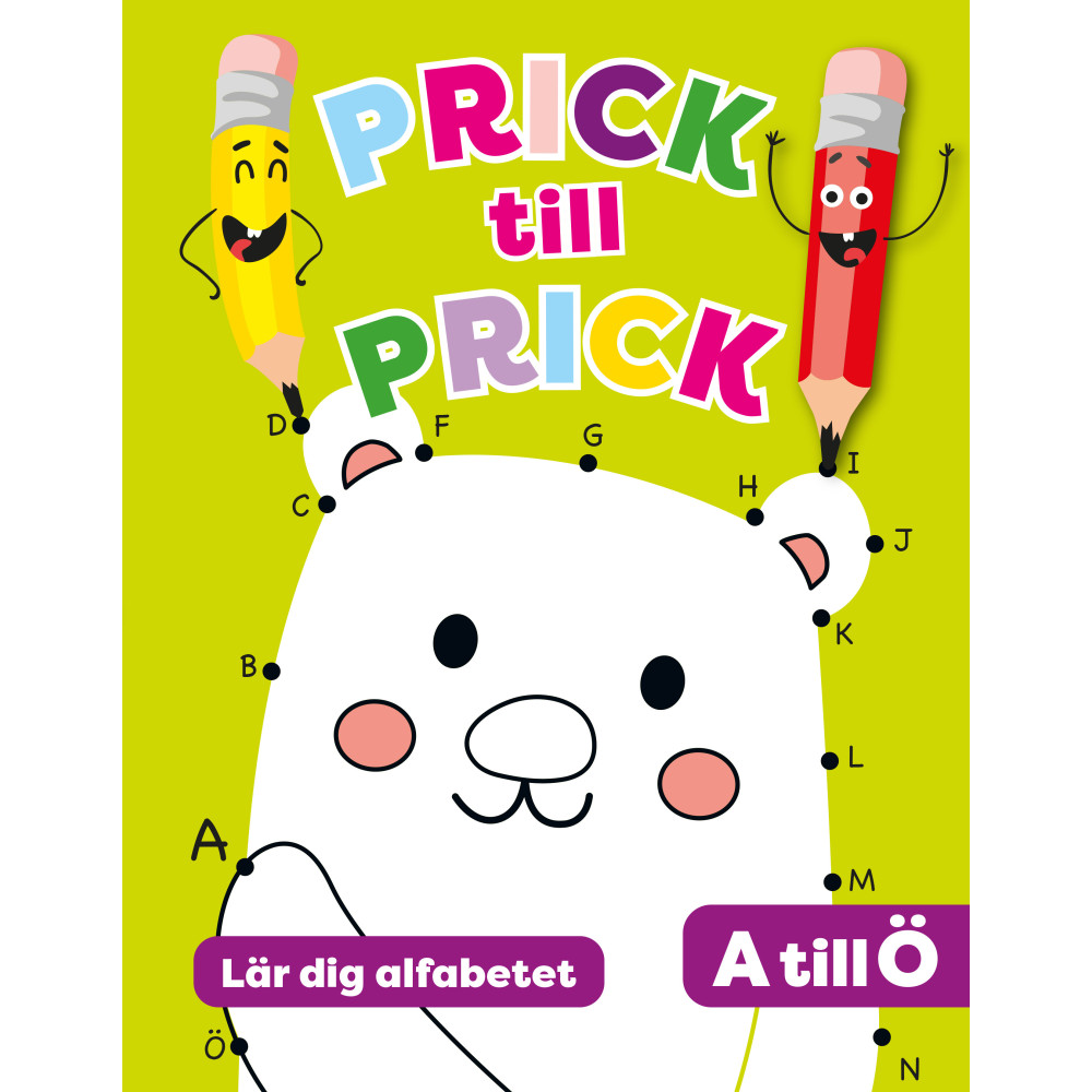Produktbild för Prick till prick : Lär dig alfabetet (häftad)