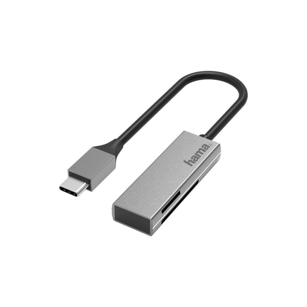 Produktbild för Hama kortläsare - USB-C 3.2 Gen 1