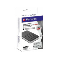 Produktbild för Verbatim Store 'n' Go Portable - SSD - 256 GB - USB 3.1 Gen 1