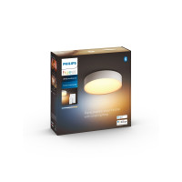 Produktbild för Philips Hue White ambiance Enrave Small - innertakslampa - LED - 9.6 W - varmt till kallt vitt ljus - 2200-6500 K - vit