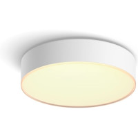Produktbild för Philips Hue White ambiance Enrave Small - innertakslampa - LED - 9.6 W - varmt till kallt vitt ljus - 2200-6500 K - vit