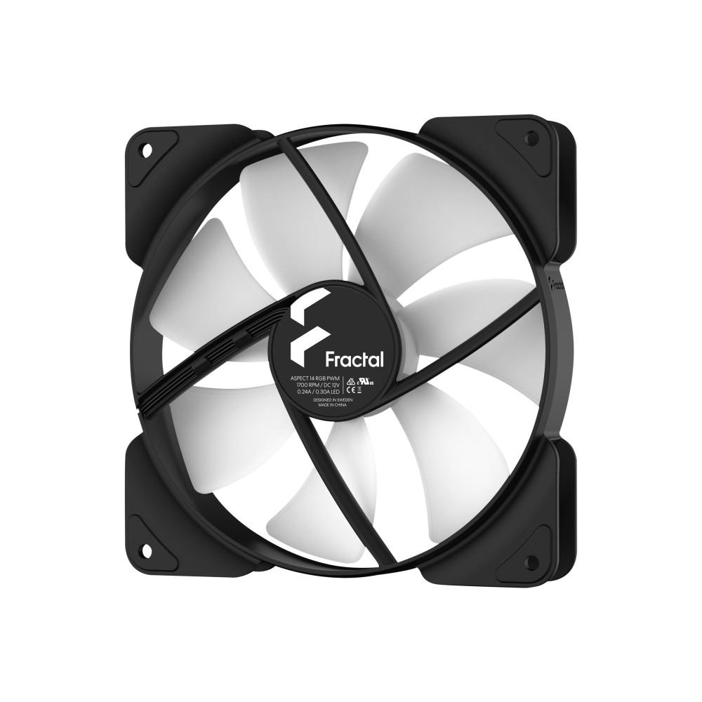 Produktbild för Fractal Design Aspect 14 RGB PWM - lådfläkt