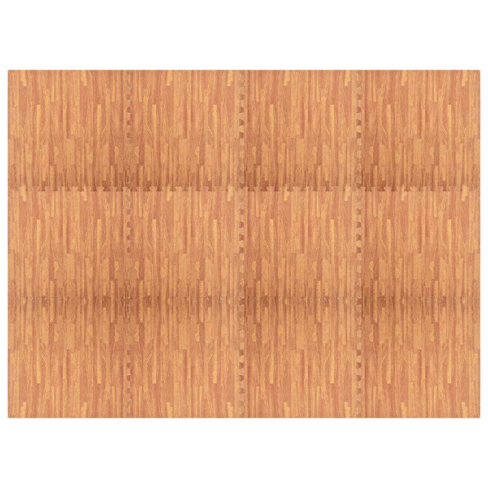 Produktbild för Pool grundmatta 12 pcs trä 4,32 ㎡ EVA-skum