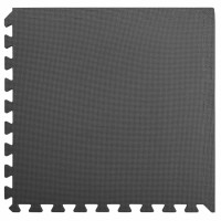 Produktbild för Pool grundmatta 24 pcs Svart 8,64 ㎡ EVA-skum