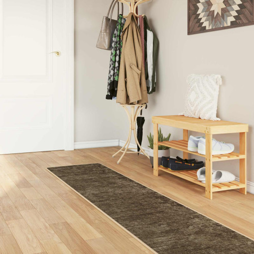 vidaXL Mattlöpare MARSA Skogsgrön 50 x 300 cm Polyester och PVC