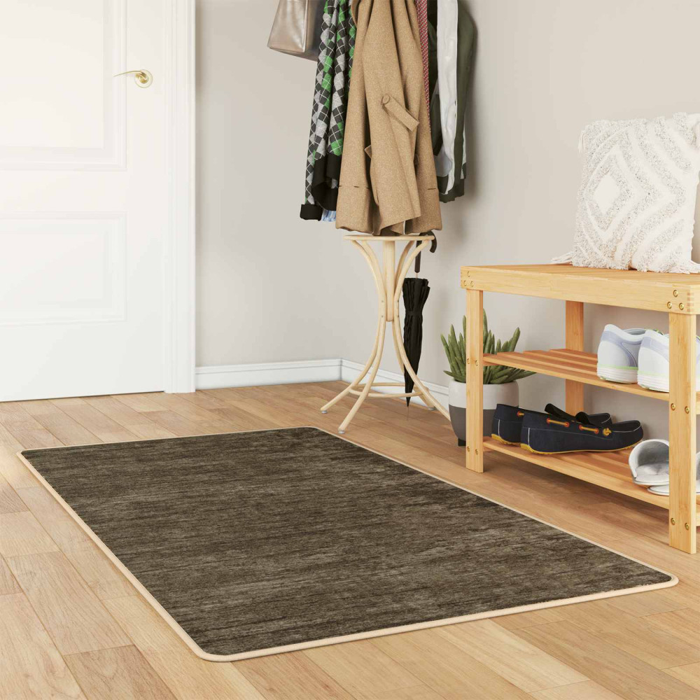 Produktbild för Mattlöpare MARSA Skogsgrön 80 x 100 cm Polyester och PVC