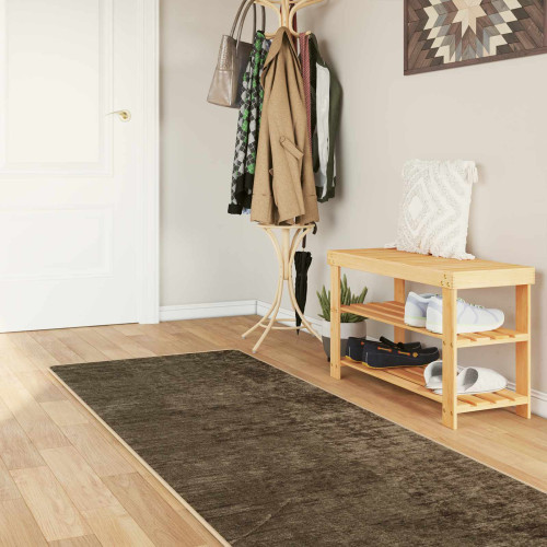 vidaXL Mattlöpare MARSA Skogsgrön 80 x 250 cm Polyester och PVC