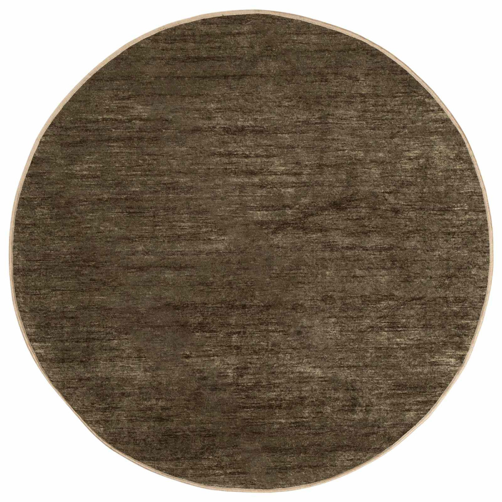 Produktbild för Mattlöpare MARSA Skogsgrön 120 x 120 cm Polyester och PVC