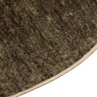 Produktbild för Mattlöpare MARSA Skogsgrön 120 x 120 cm Polyester och PVC