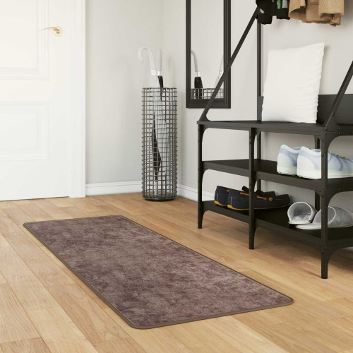 vidaXL Mattlöpare MARSA Grå 50 x 150 cm Polyester och PVC