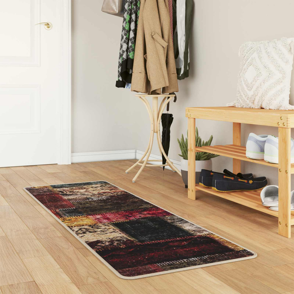 Produktbild för Mattlöpare MARSA Flerfärgsdesign 50 x 200 cm Polyester och PVC