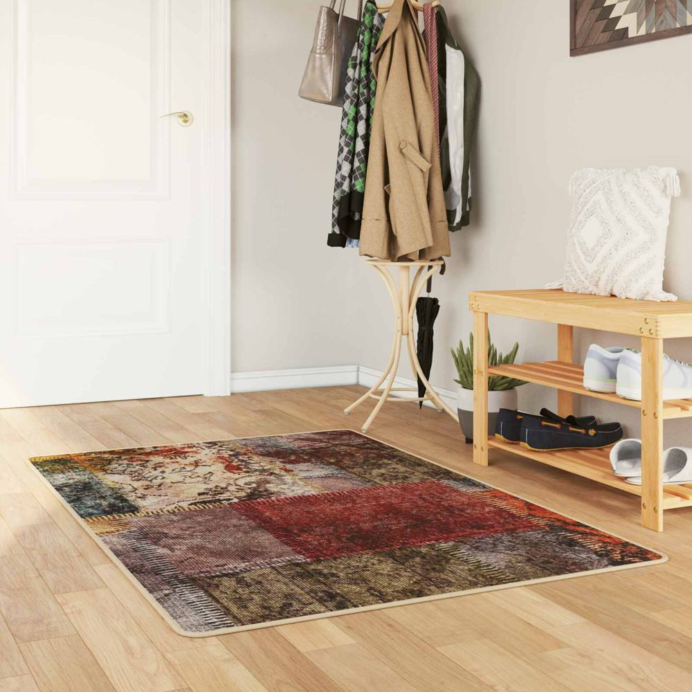 Produktbild för Mattlöpare MARSA Flerfärgsdesign 100 x 150 cm Polyester och PVC
