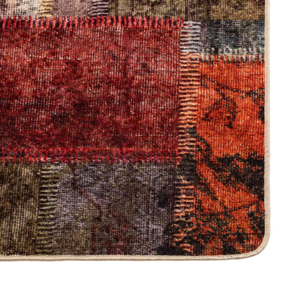 Produktbild för Mattlöpare MARSA Flerfärgsdesign 100 x 200 cm Polyester och PVC