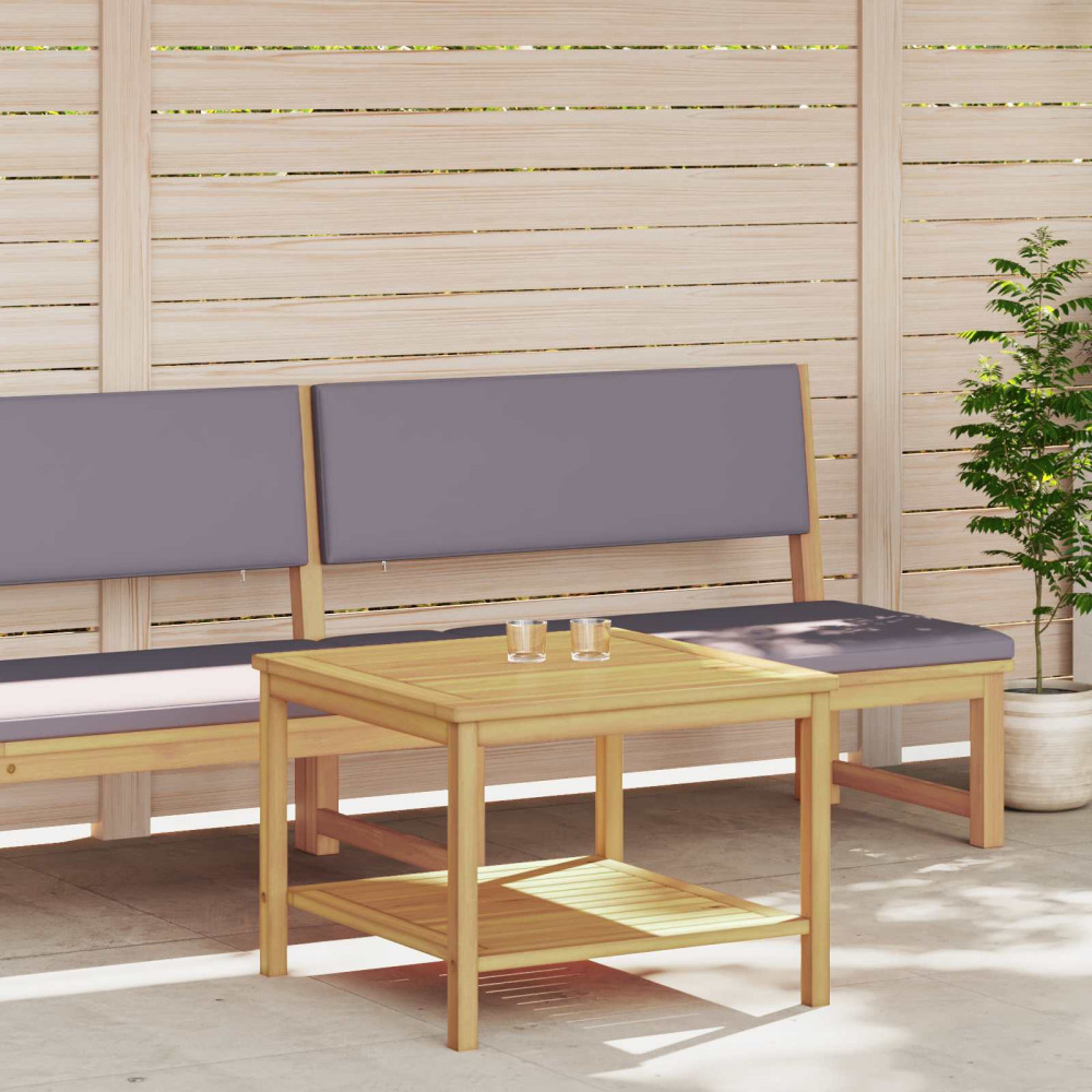 Produktbild för Sidobord Olivenatur 60 x 60 x 45 cm Massivt Akaciaträ