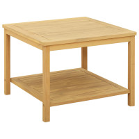 Produktbild för Sidobord Olivenatur 60 x 60 x 45 cm Massivt Akaciaträ