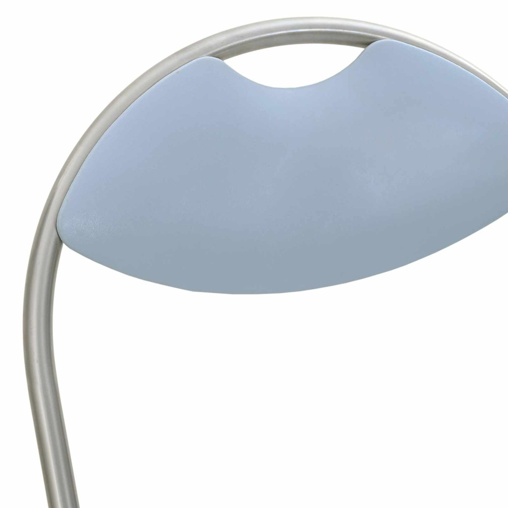 Produktbild för Fällstol 2 pcs Grå 48 x 43,5 x 81 cm Konstläder