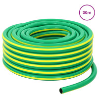 Produktbild för Trädgårdsslang 5-lagers Grön och Gul 3 / 4'' 30 m PVC