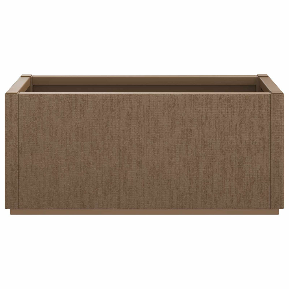 Produktbild för Trädgårdsblomlåda Brun 80 x 36 x 35 cm PP