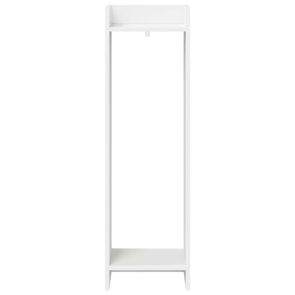 Produktbild för Växtställ Vit 30 x 30 x 100 cm Konstruerat trä