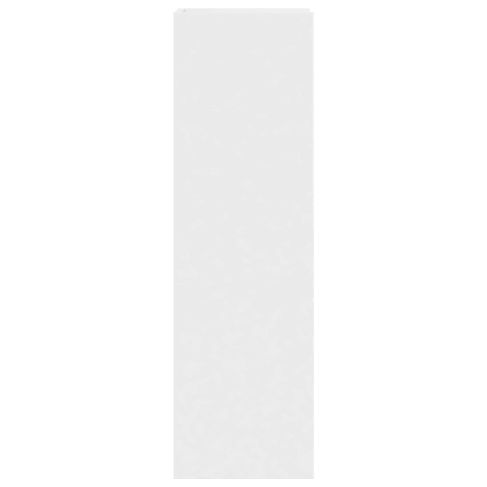 Produktbild för Växtställ 2 st Vit 30 x 30 x 100 cm Konstruerat trä