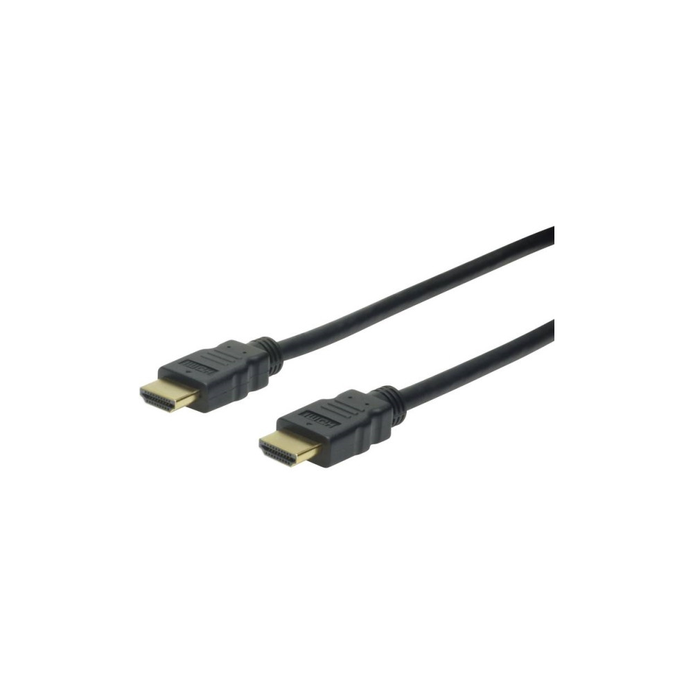 Produktbild för DIGITUS HDMI-kabel med Ethernet - 1 m