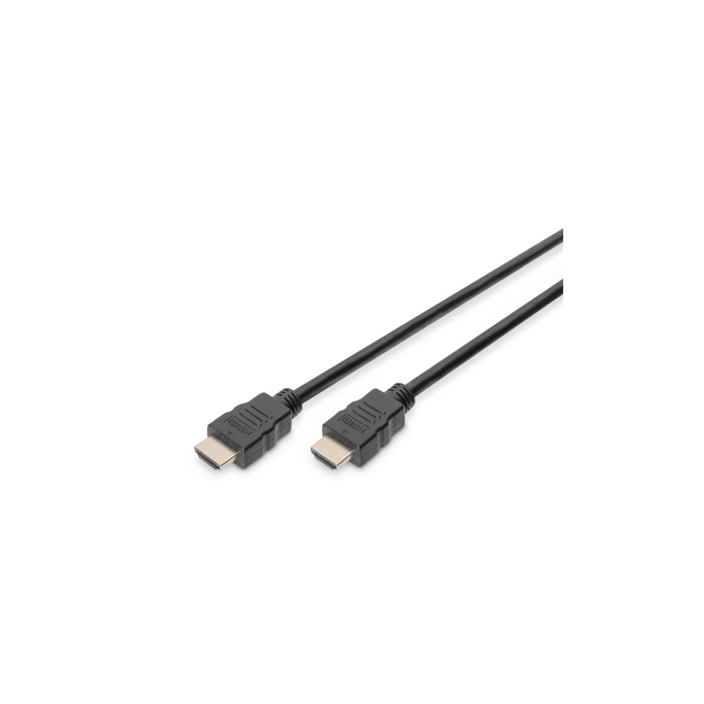 Produktbild för DIGITUS HDMI-kabel med Ethernet - 1 m