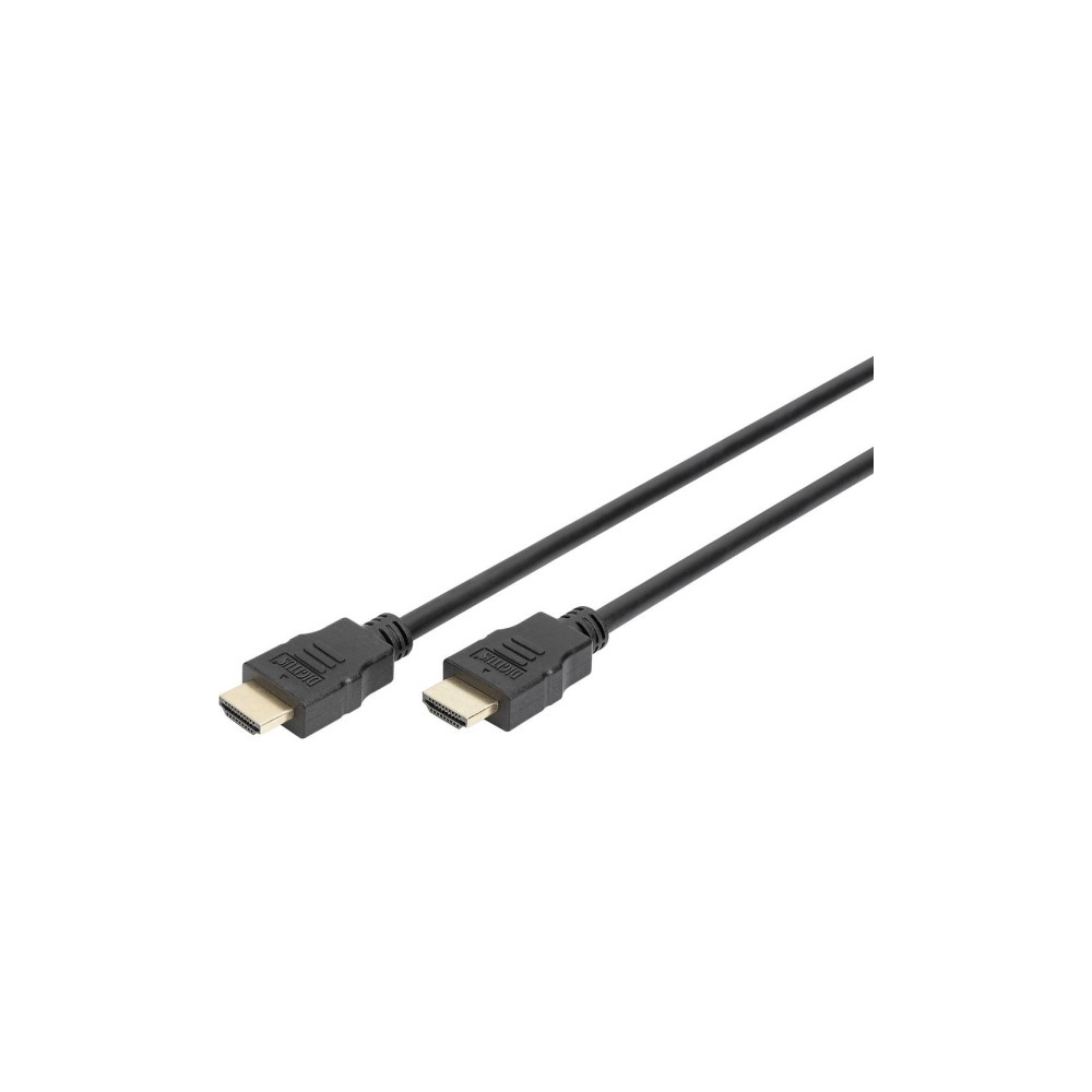 Produktbild för DIGITUS HDMI-kabel med Ethernet - 1 m