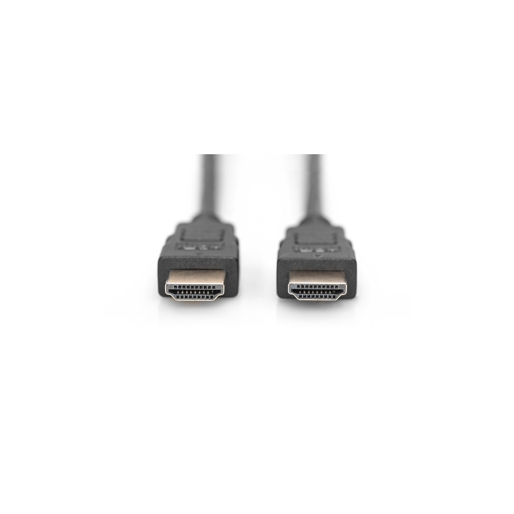 Produktbild för DIGITUS HDMI-kabel med Ethernet - 1 m