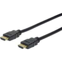 Produktbild för DIGITUS HDMI-kabel med Ethernet - 1 m