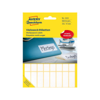 Produktbild för Avery Multi-Purpose Labels 3323 - etiketter - 928 stk - 14 x 38 mm
