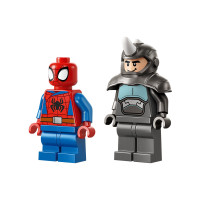 Produktbild för LEGO Marvel Spidey Amazing Friends 11206 - Spidey on his Motorcycle vs. Rhino - byggsats