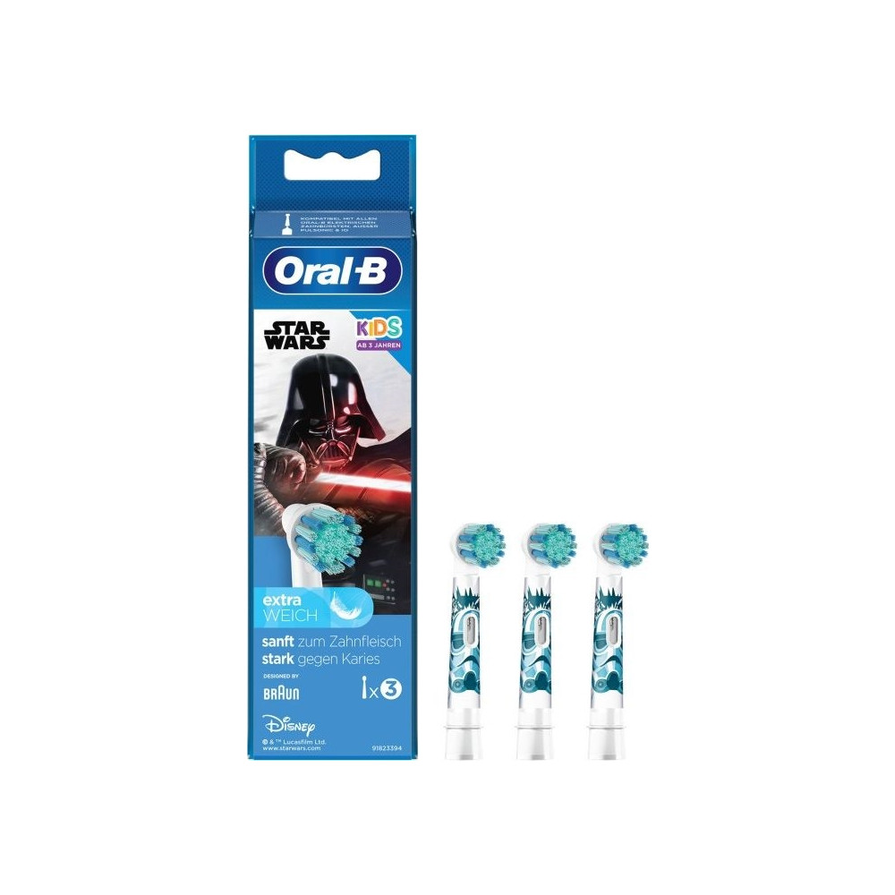 Produktbild för Oral-B Kids Star Wars - extra tandborsthuvud
