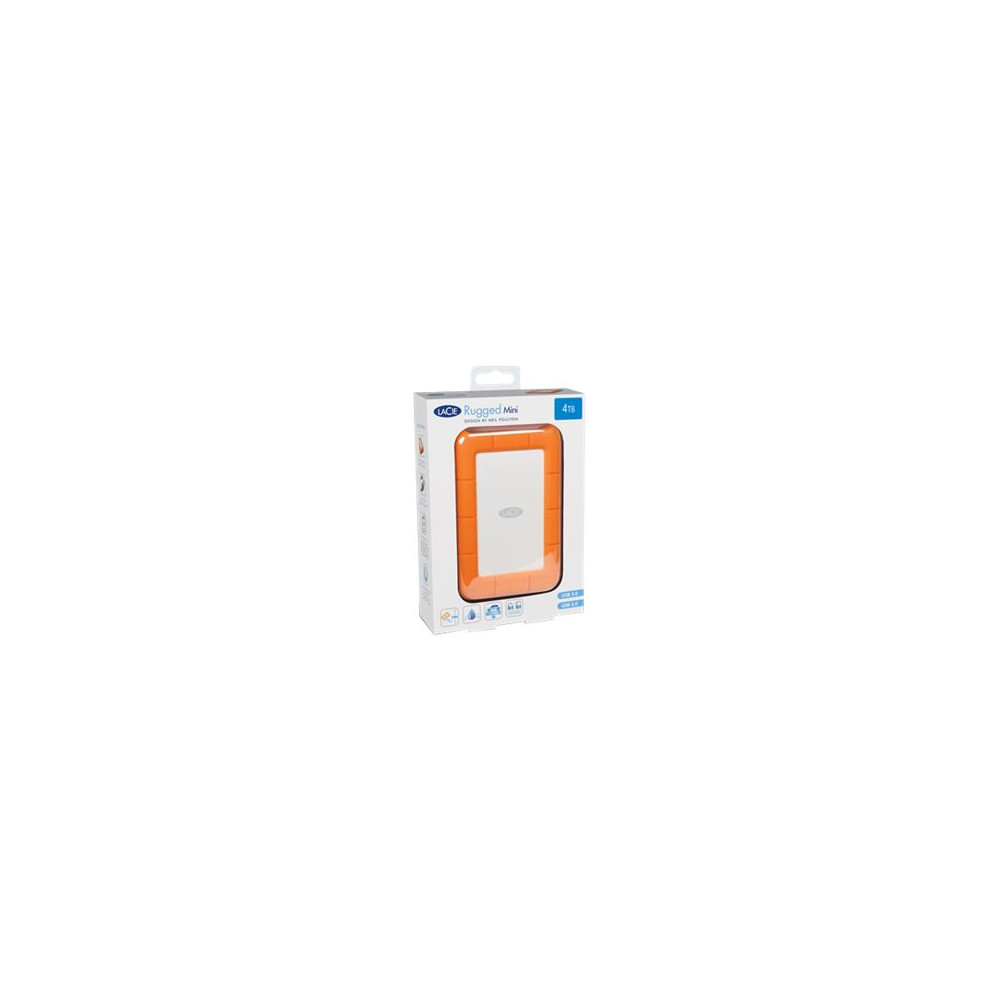 Produktbild för LaCie Rugged Mini - hårddisk - 4 TB - USB 3.0