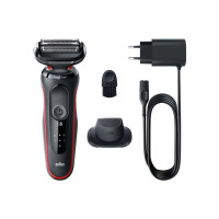 Produktbild för Braun Series 6 61-R1200S - rakapparat - röd