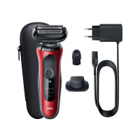 Produktbild för Braun Series 6 61-R1200S - rakapparat - röd