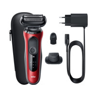 Produktbild för Braun Series 6 61-R1200S - rakapparat - röd