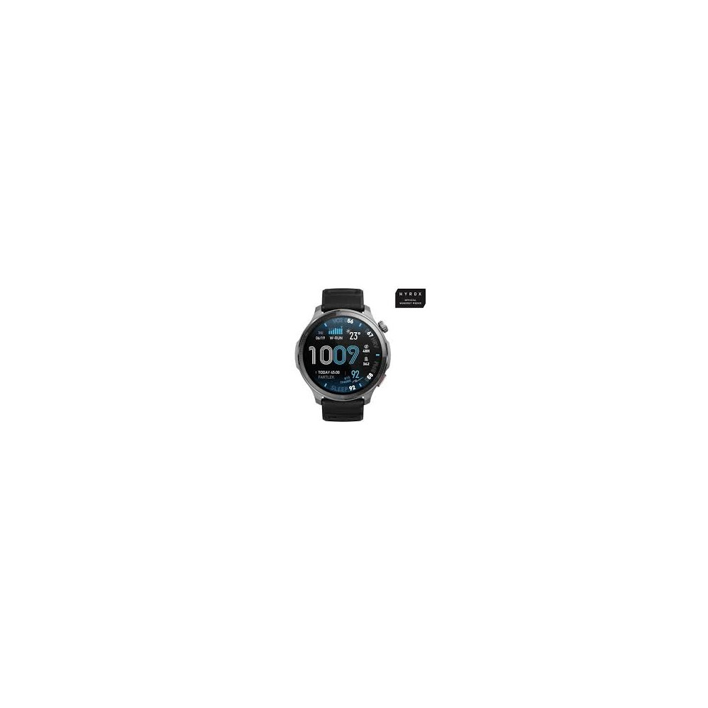 Produktbild för Amazfit Balance 2 XT - fiberförstärkta polymerer - smart klocka med rem - svart