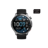Produktbild för Amazfit Balance 2 XT - fiberförstärkta polymerer - smart klocka med rem - svart
