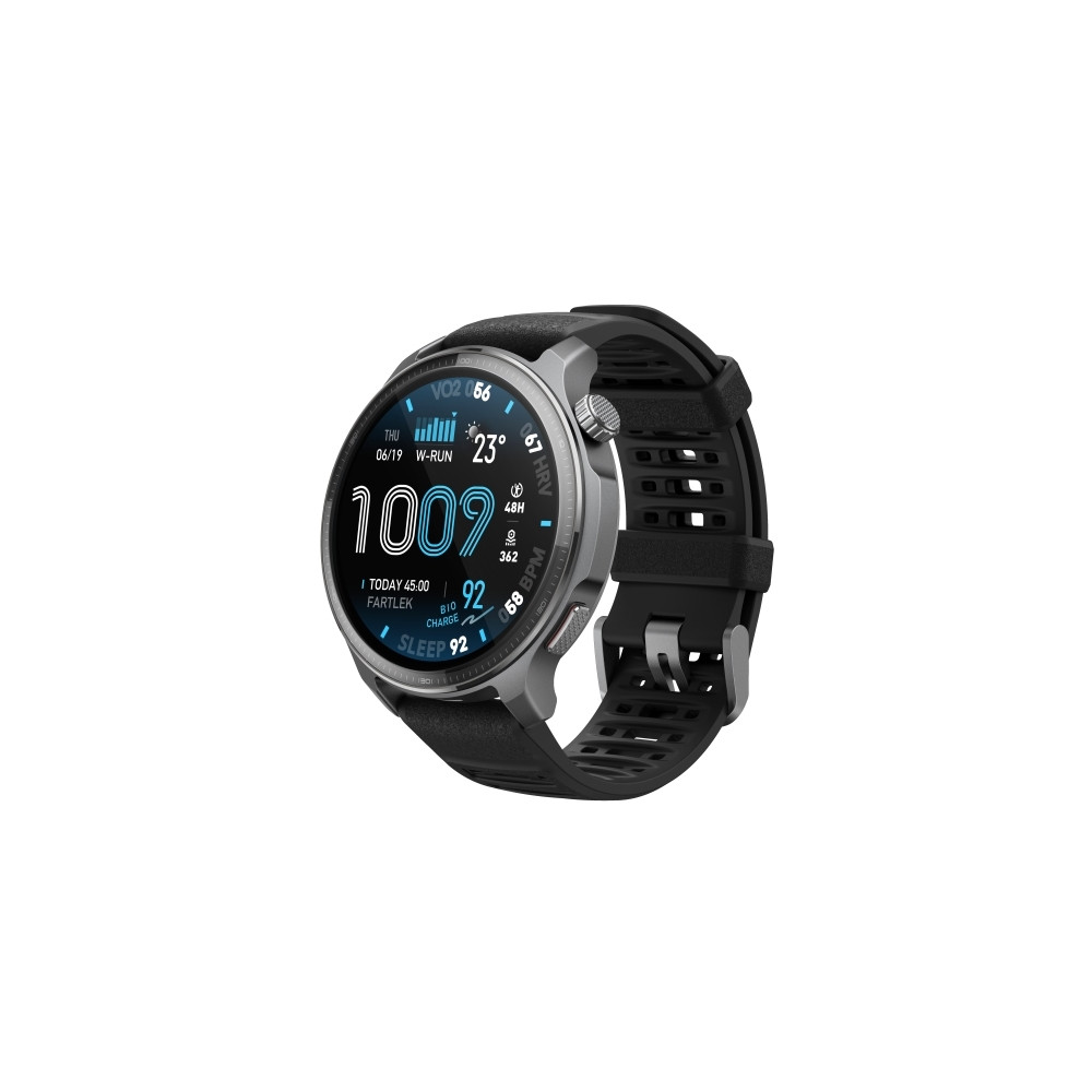 Produktbild för Amazfit Balance 2 XT - fiberförstärkta polymerer - smart klocka med rem - svart