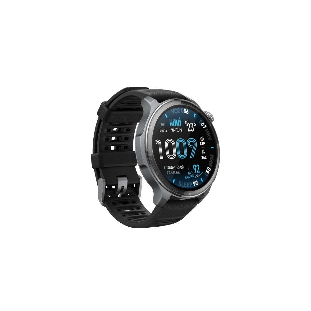 Produktbild för Amazfit Balance 2 XT - fiberförstärkta polymerer - smart klocka med rem - svart