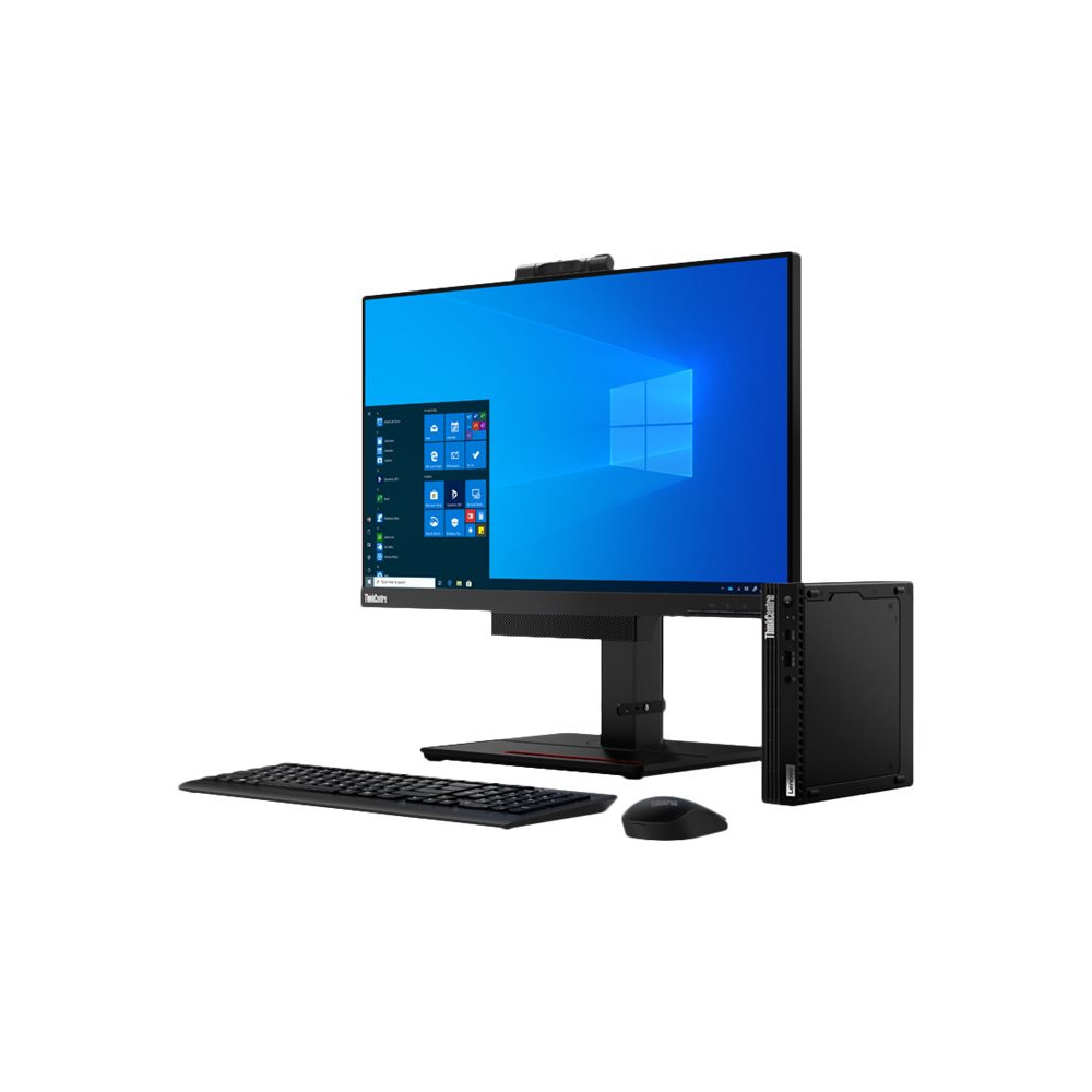 Produktbild för Lenovo ThinkCentre M75q Gen 2 - liten Ryzen 5 Pro 5655GE 3.4 GHz - 16 GB - SSD 512 GB - nordiskt (danska/finska/norska/svenska)