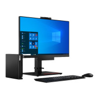 Produktbild för Lenovo ThinkCentre M75q Gen 2 - liten Ryzen 5 Pro 5655GE 3.4 GHz - 16 GB - SSD 512 GB - nordiskt (danska/finska/norska/svenska)