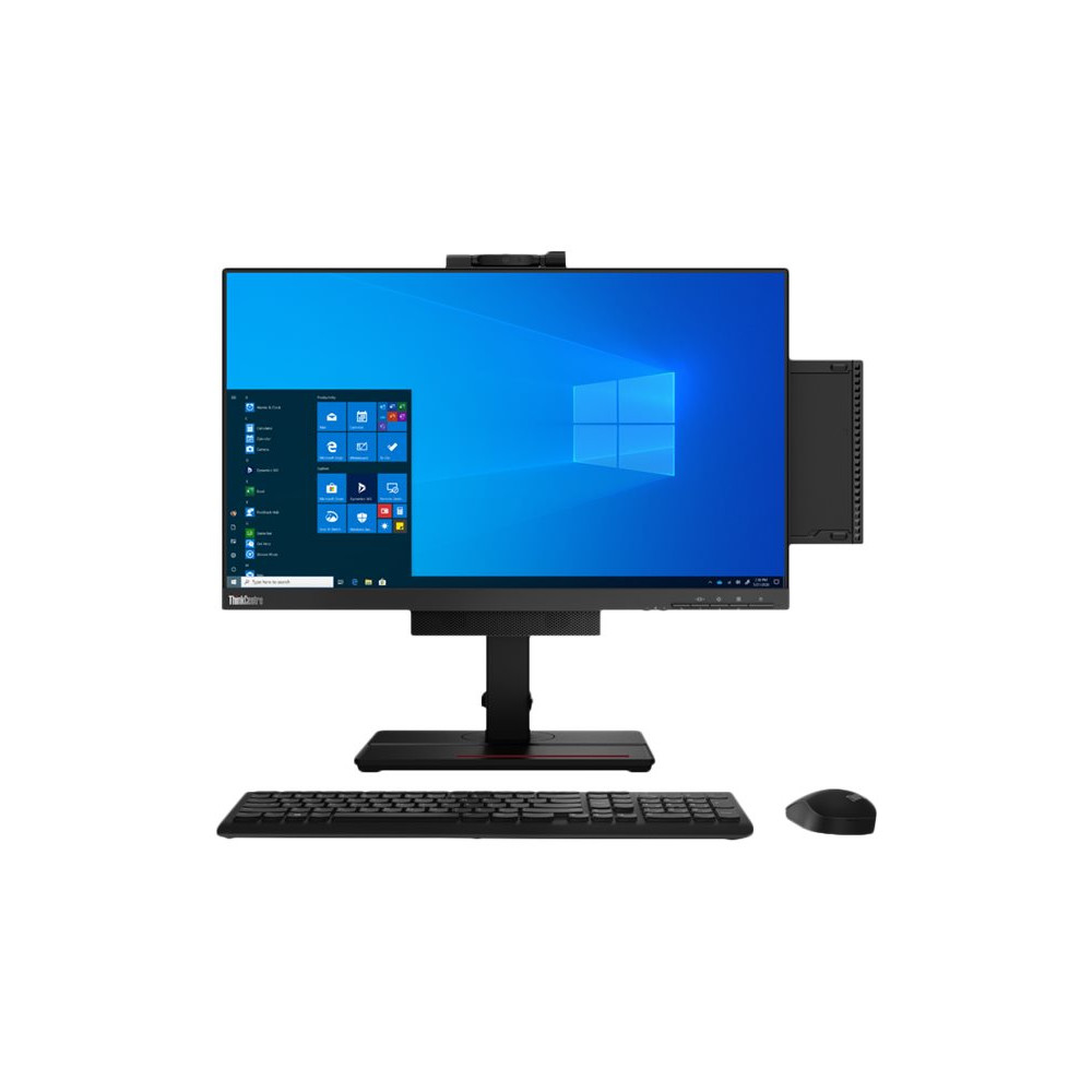 Produktbild för Lenovo ThinkCentre M75q Gen 2 - liten Ryzen 5 Pro 5655GE 3.4 GHz - 16 GB - SSD 512 GB - nordiskt (danska/finska/norska/svenska)