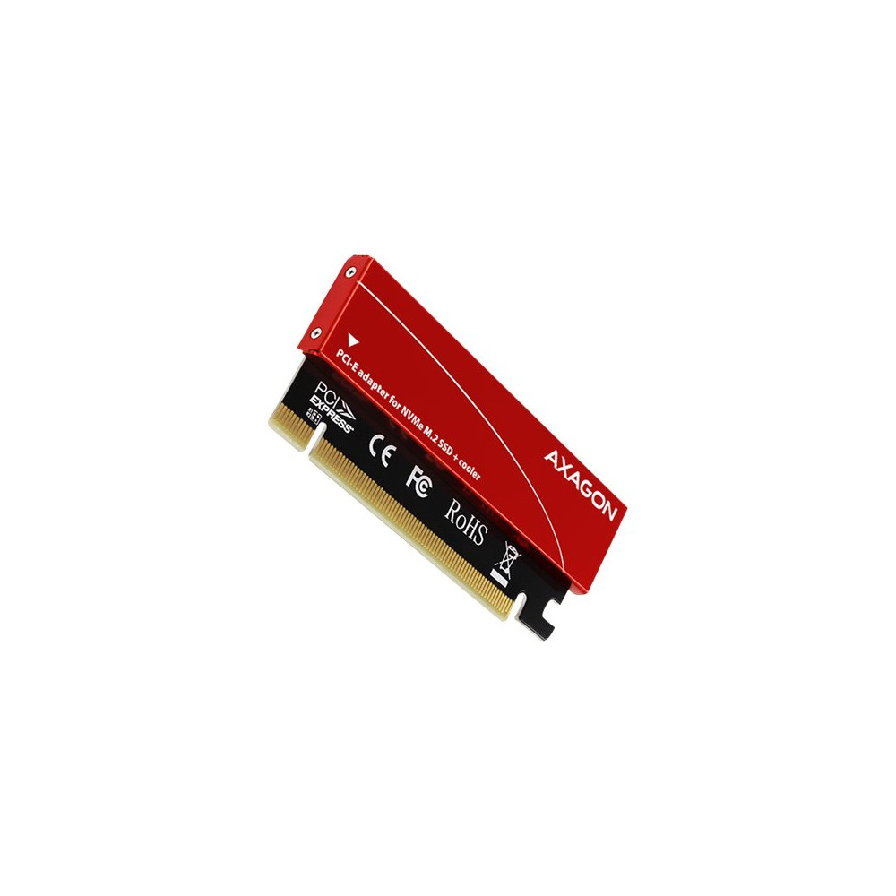Produktbild för AXAGON PCEM2-S - gränssnittsadapter - M.2 NVMe Card - PCIe 3.0 x16
