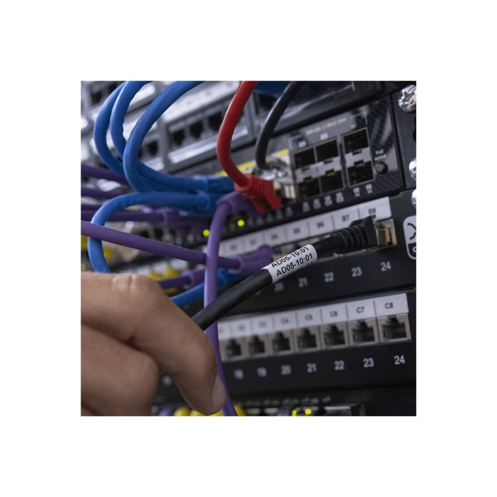 Produktbild för Brother P-Touch Cube Pro PT-E920BT - etikettskrivare - svartvit - termisk överföring
