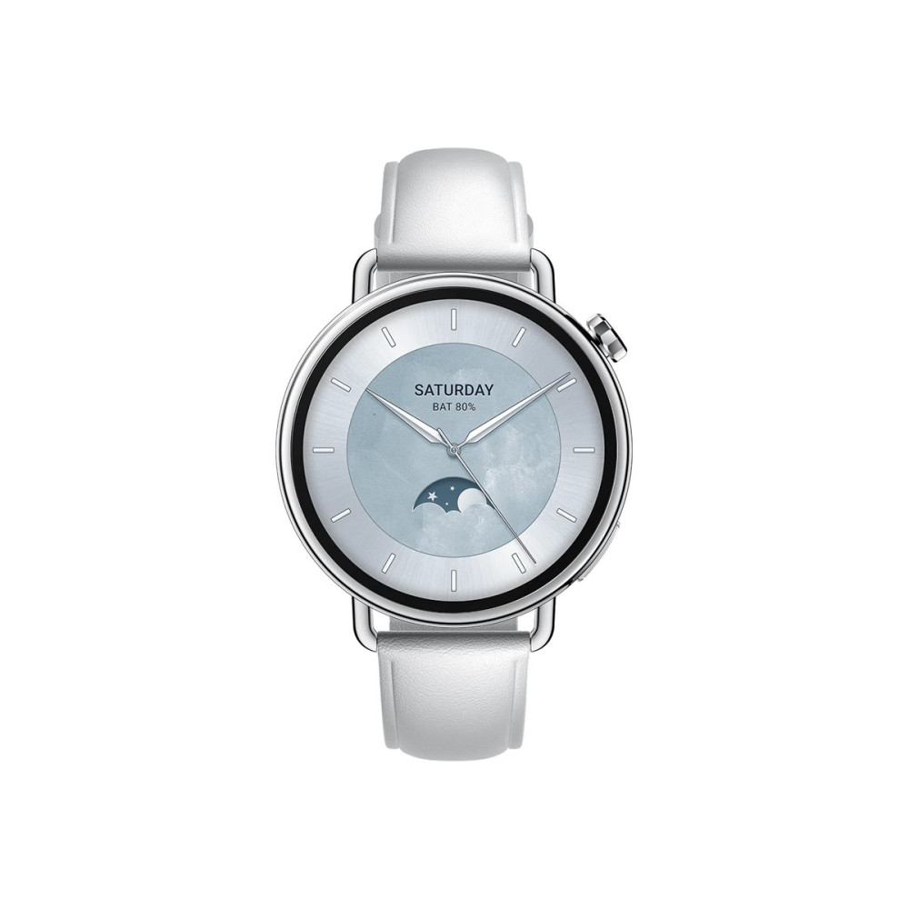 Produktbild för Xiaomi Watch S4 smart klocka med rem - vit