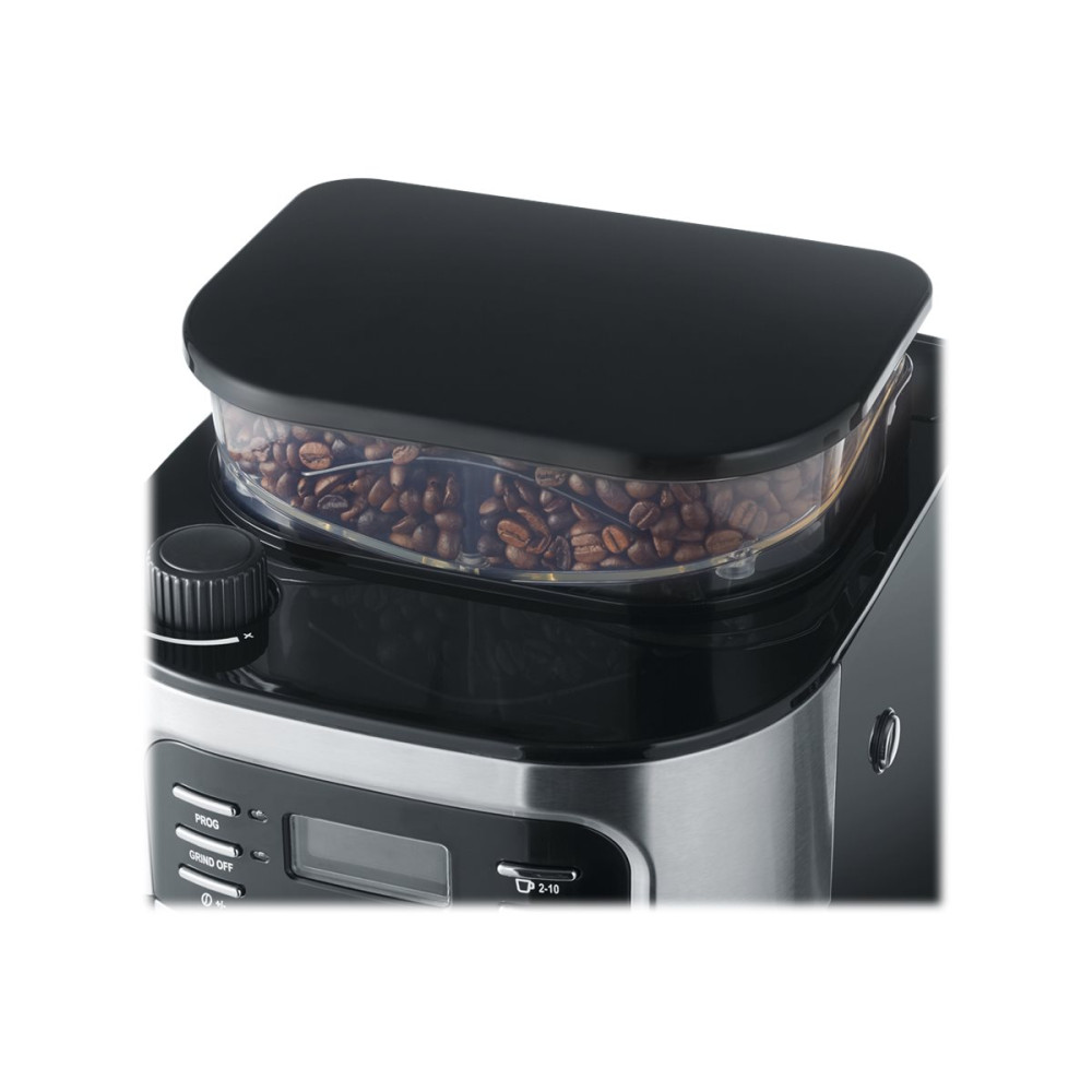 Produktbild för SEVERIN KA 4810 - kaffemaskin - rostfritt stål/svart