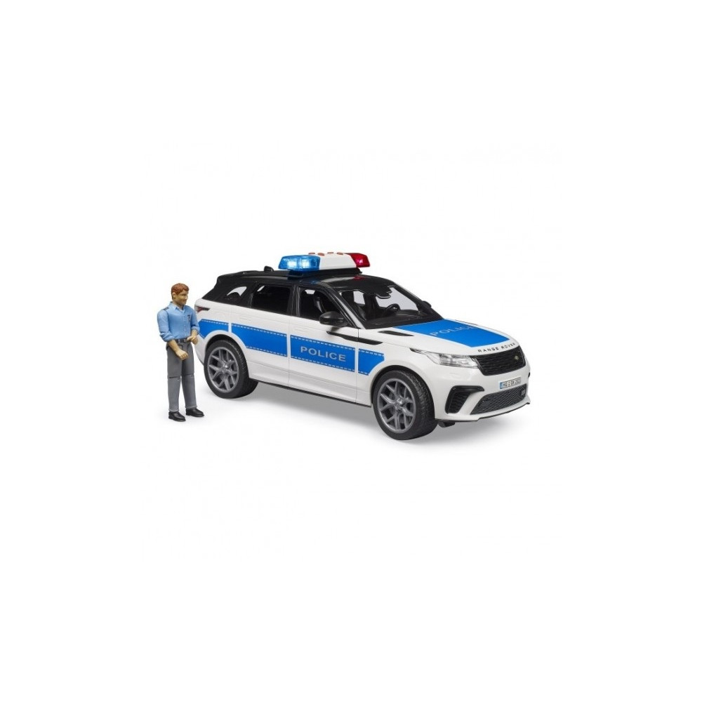 Produktbild för Bruder Range Rover Velar Police vehicle with police officer...