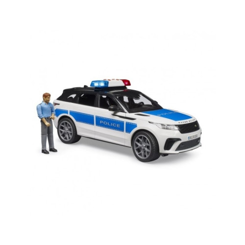 Bruder Bruder Range Rover Velar Police vehicle with police officer...